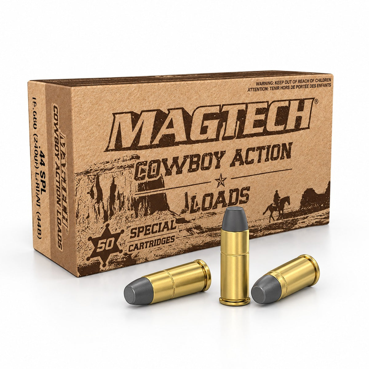 Magtech .44 SPL Cowboy 240 grs LFN 50 st