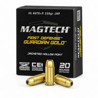 Magtech - .45 ACP - 230 grs - JHP +P Guardian Gold - 20 st/ask