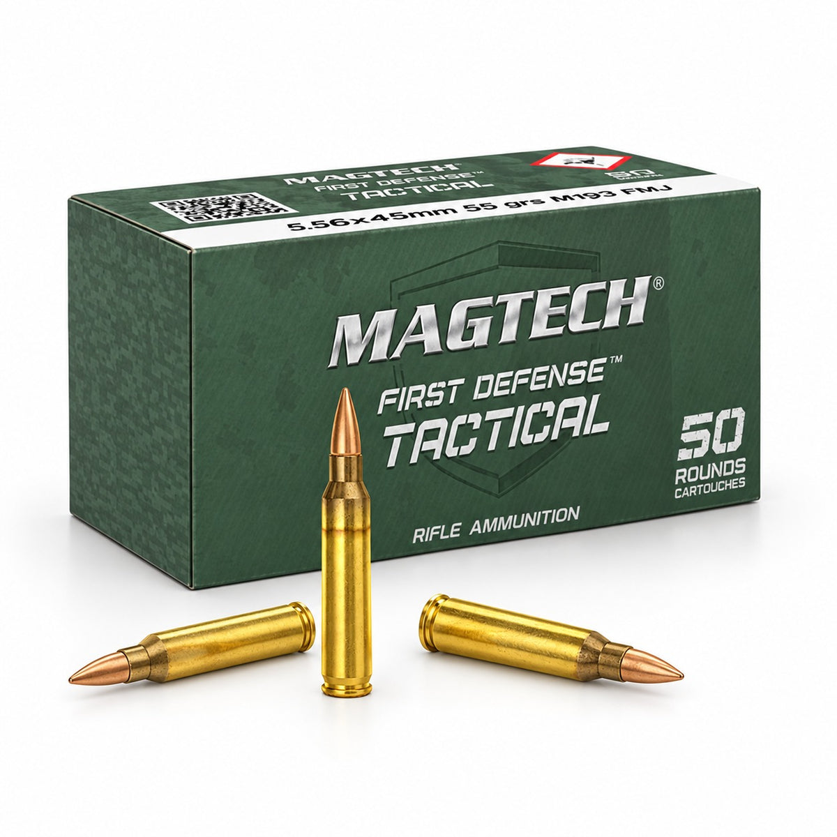 Magtech - 5.56×45 mm - 55 grs - FMJ M193 - 50 st/ask