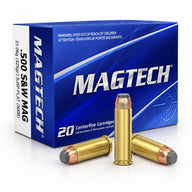 Magtech - .500 S&W - 325 grs - SJSP Flat - 20 st/ask