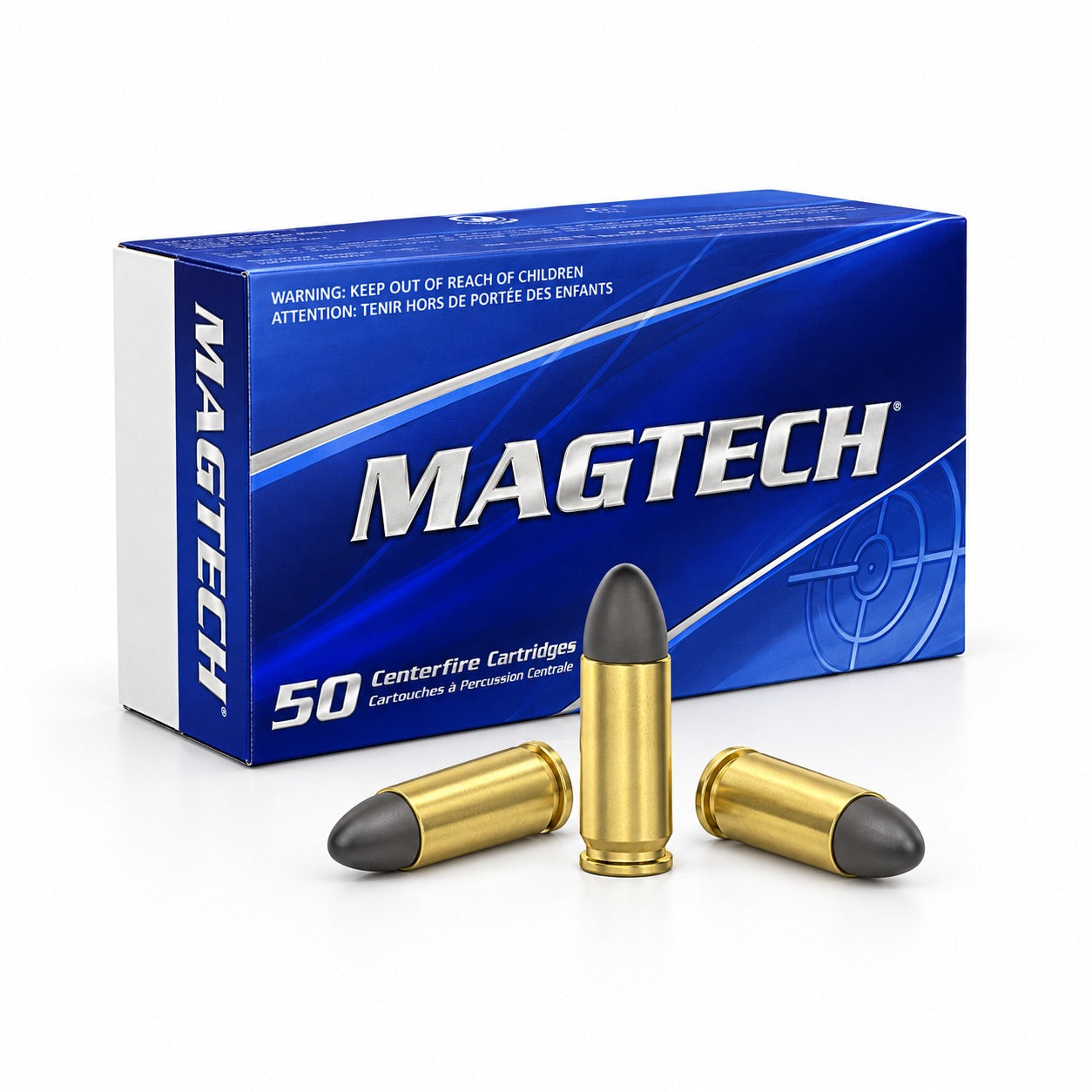 Magtech - 9×21 mm - 124 grs - LRN - 50 st/ask