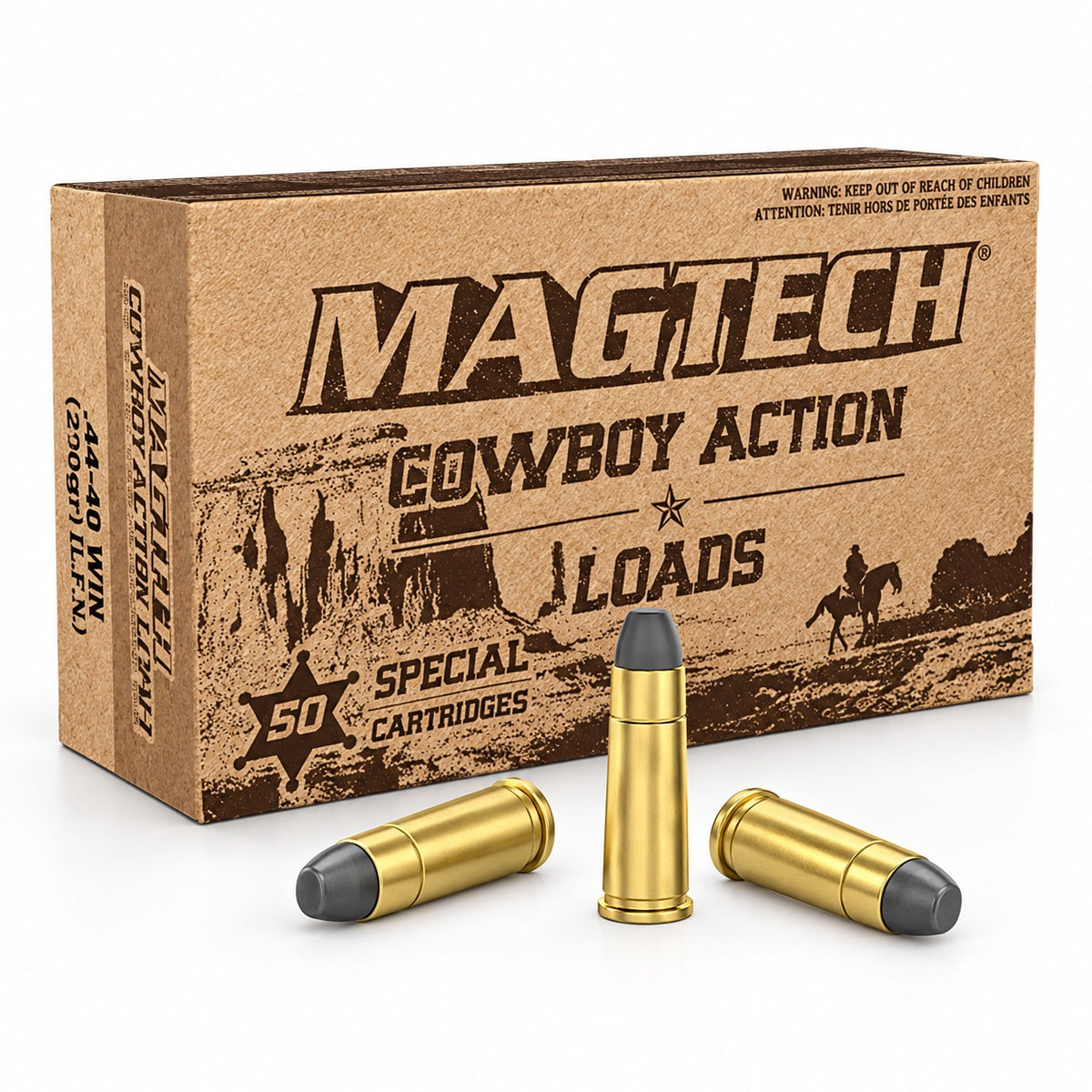 Magtech Cowboy - .44-40 Win - 200 grs - LFN Cowboy - 50 st/ask