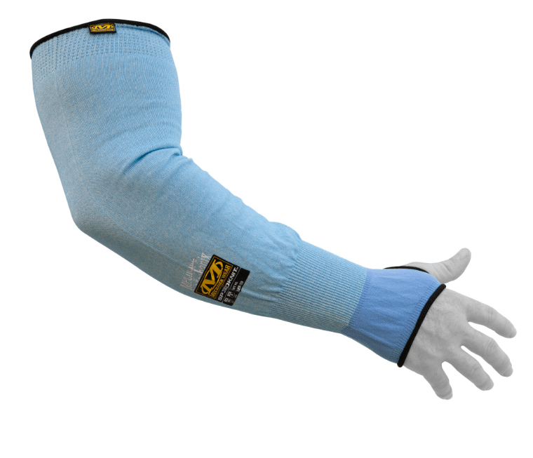 Mechanix - SpeedKnit skärskyddsärmar A5 - Ljusblå