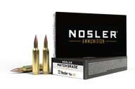 Nosler Match Grade 22 Nosler 70 gr RDF HPBT - 20 patroner per ask