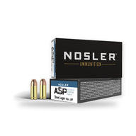 Nosler - Assured Stopping Power Ammunition - 9 mm Luger - 115gr - JHP - 50/ask