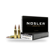 Nosler - Match Grade Ammunition - 22 Creedmoor - 85gr - RDF HPBT - 20/ask