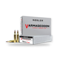 Nosler - Varmageddon Ammunition - .17 Remington - 20gr - VG FBT - 20/ask