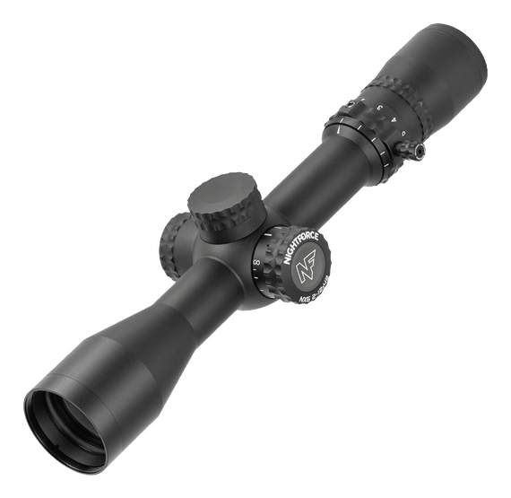 Nightforce Kikarsikte NX6 2-12x42 SFP 1/4 MOA 4A-i Digillum belyst, täckta tornrattar – bild 2