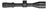 Nightforce Kikarsikte NX6 4-24x50 F2 1/4 MOA 4A-i belyst, täckta torn – bild 3