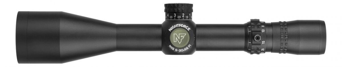 Nightforce Kikarsikte NX6 5-30x56 F1 0,1 MRAD Mil-C belyst – bild 4