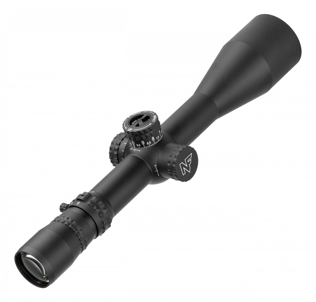 Nightforce Kikarsikte NX6 6-36x56 F1 0,1 MRAD Mil-C belyst, öppet FieldSet-torn