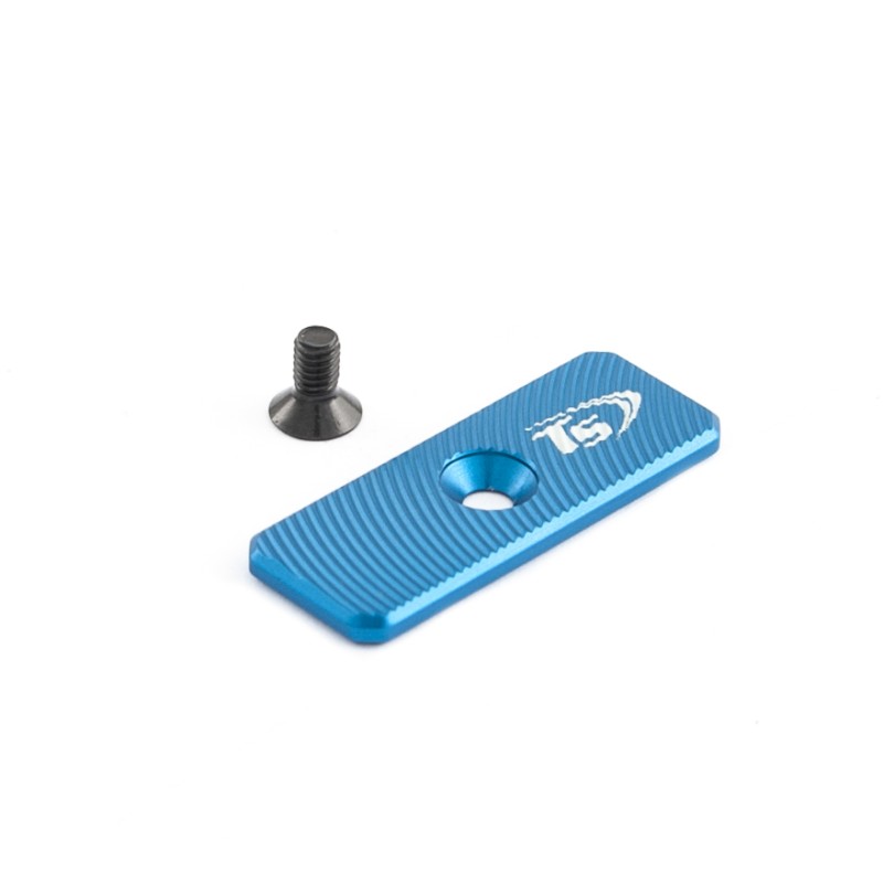 Toni System - Oversized Release Button with Central Hole 42x16 mm