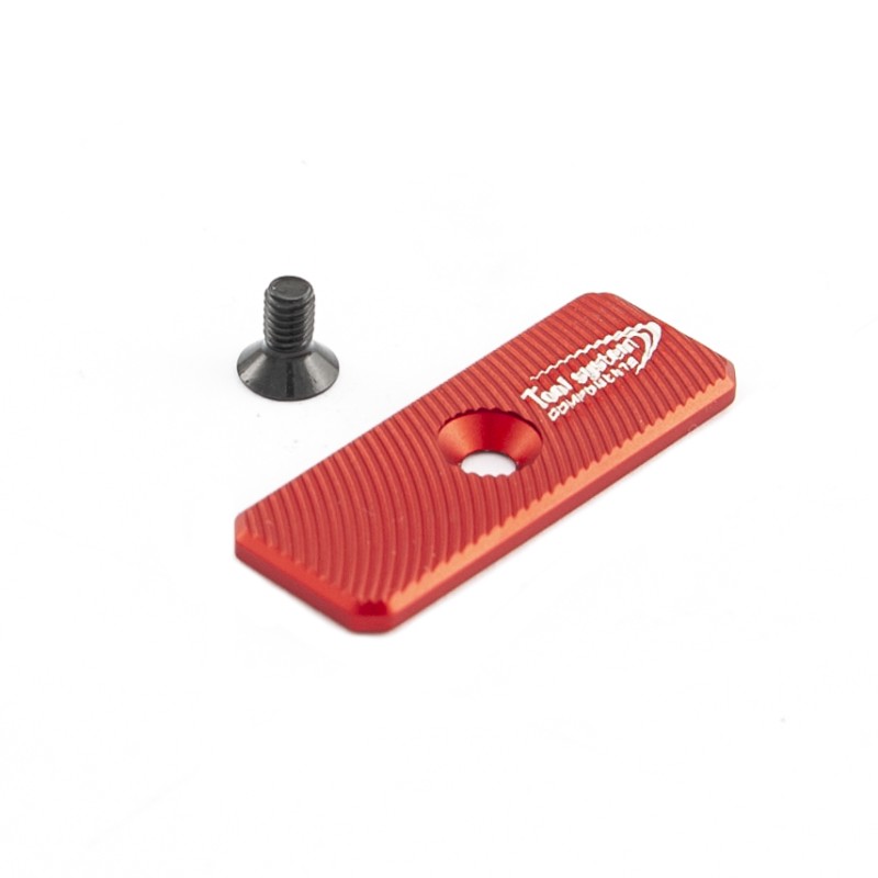 Toni System - Oversized Release Button with Central Hole 42x16 mm