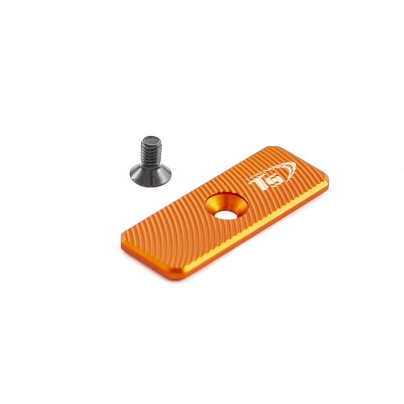 Toni System - Oversized Release Button with Central Hole 42x16 mm