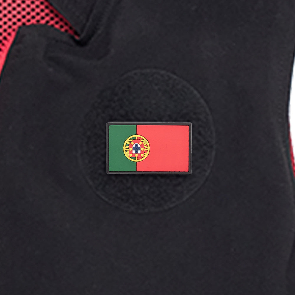 Eemann Tech - Portuguese Flag PVC Patch 3x5cm with Hook and Loop Fastener