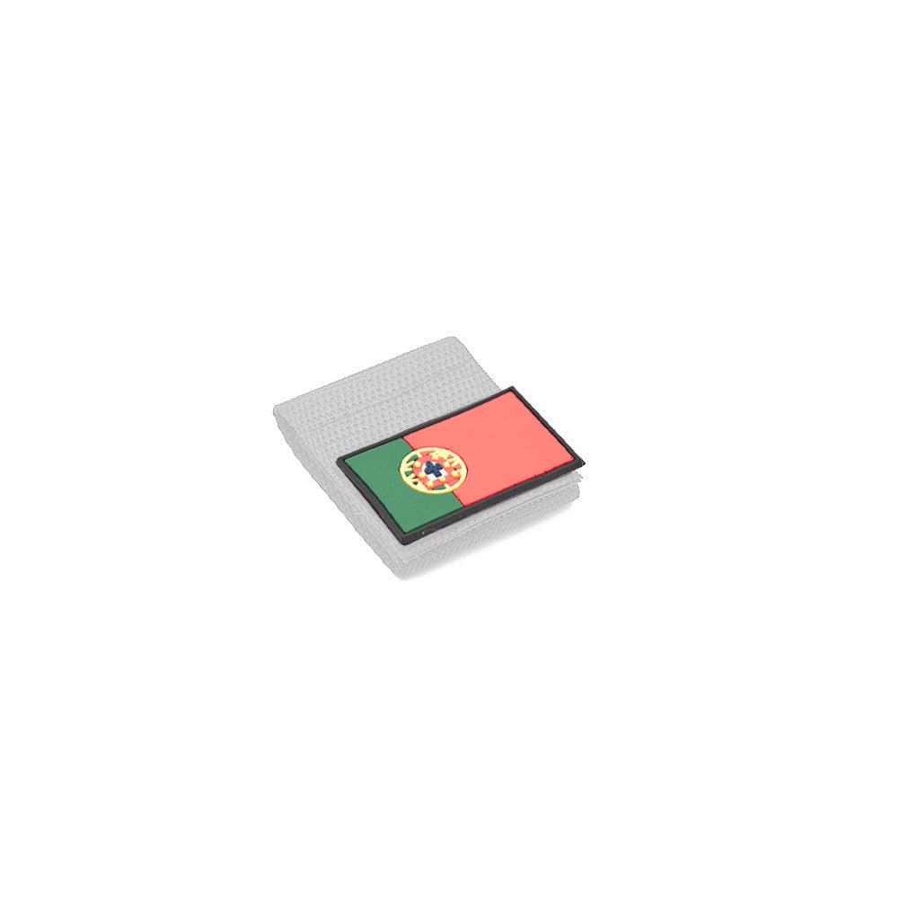 Eemann Tech - Portuguese Flag PVC Patch 3x5cm with Hook and Loop Fastener
