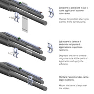 Toni System - Protective Stickers for 12-Gauge Barrel Clamps