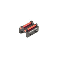 Toni System - Adjustable Rear Sight for Shotgun Rib under 7.2 mm with 1.5 mm Fiber Optic