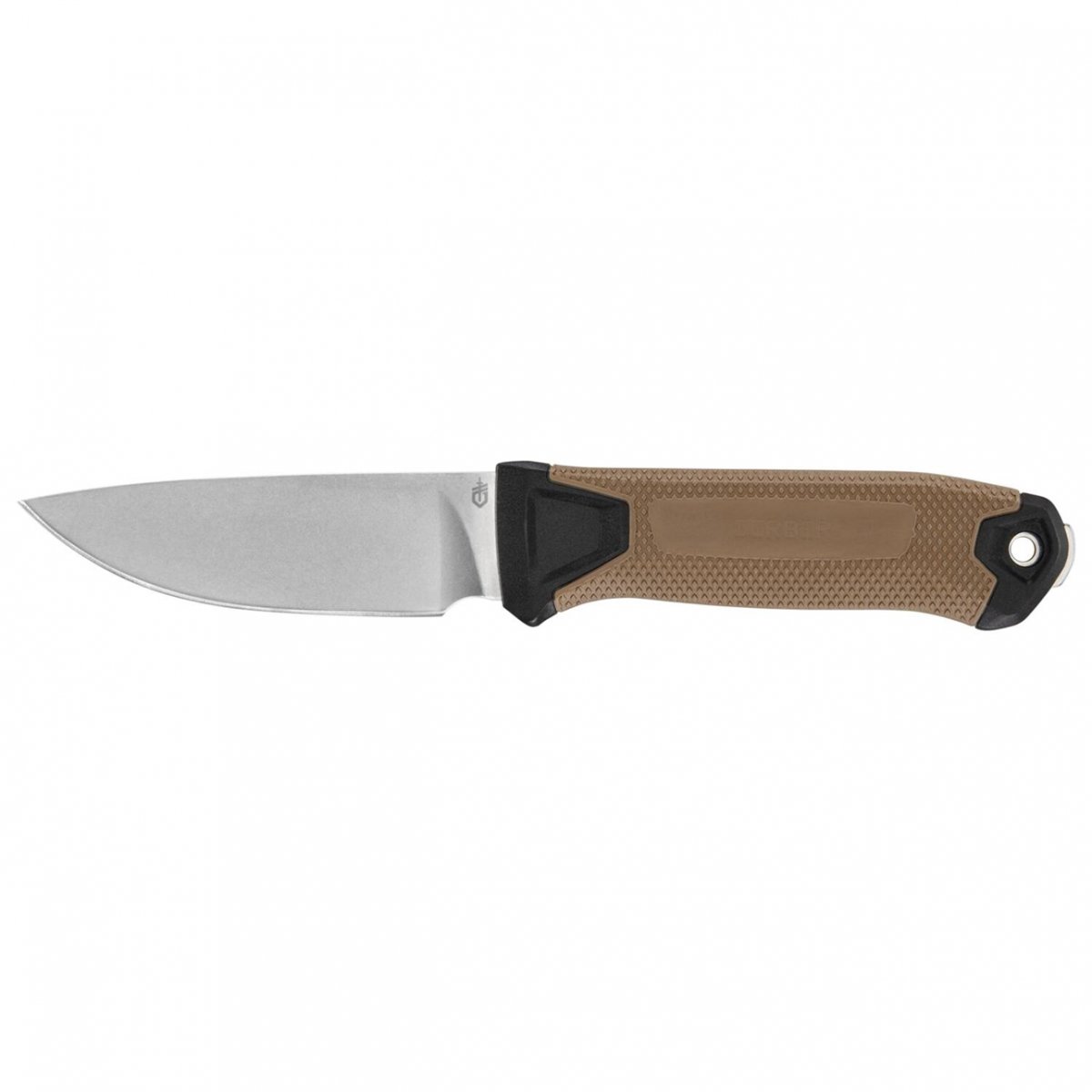 Gerber StrongArm Camp kniv med fast blad och slida i Coyote
