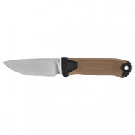 Gerber StrongArm Camp kniv med fast blad och slida i Coyote