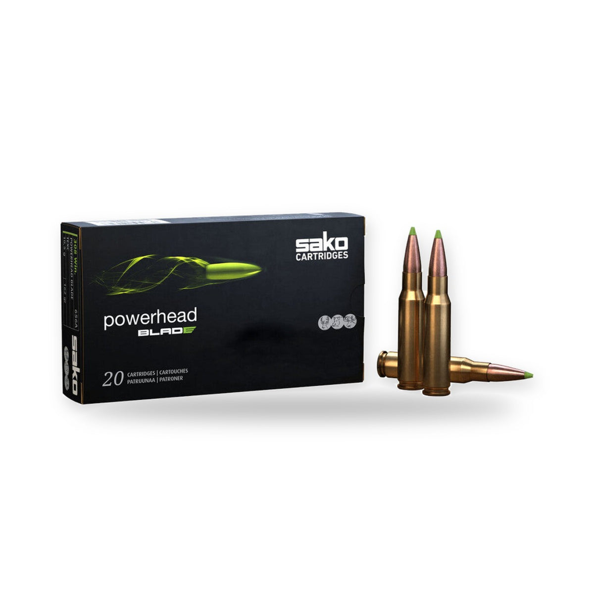 Sako - 7.62x53R - Powerhead Blade - 10.5g/162gr - 20 Pack