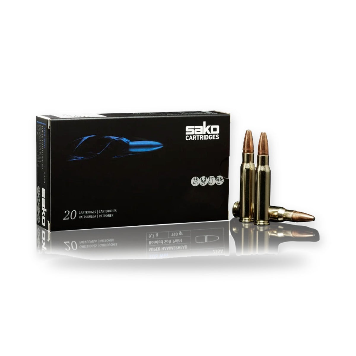 Sako - Hammerhead - 8x57 IS - 13.0g/200gr - 20/ask