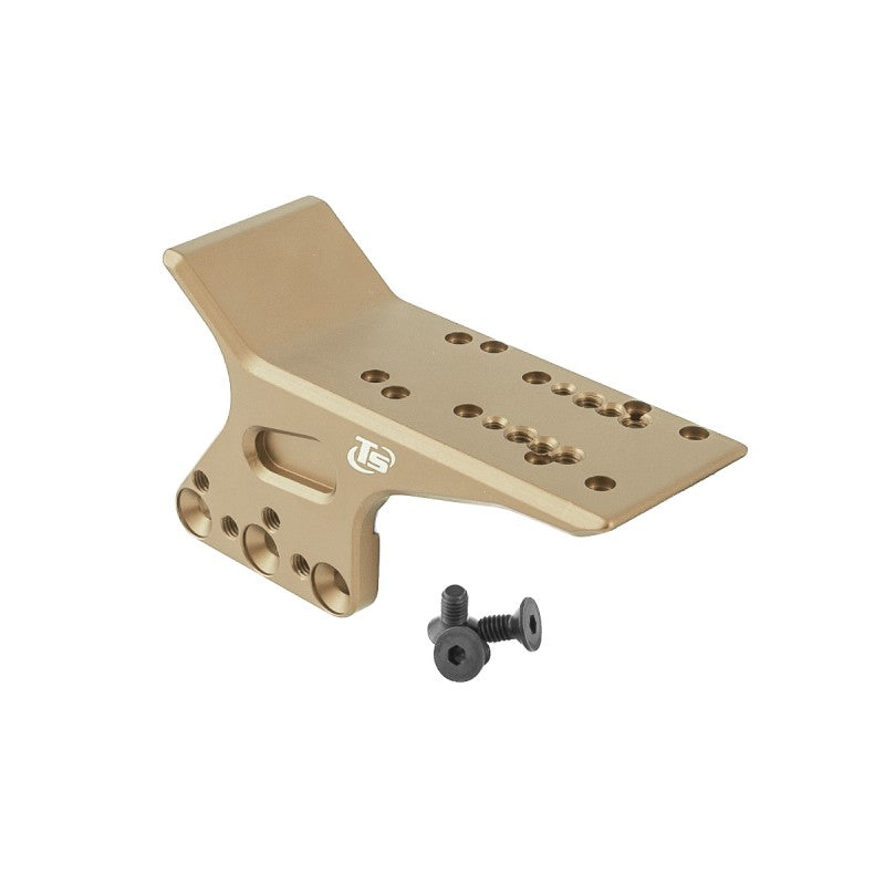 Toni System - Scope mount micro red dot connection for CZ TS - TS2 Racing green/Deep Bronze