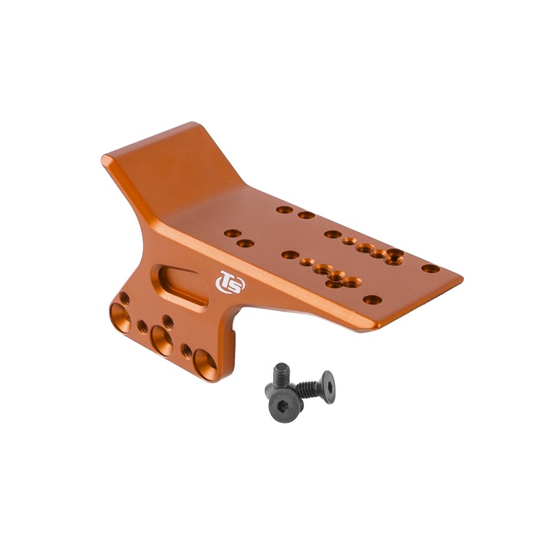 Toni System - Scope mount micro red dot connection for CZ TS - TS2 Racing green/Deep Bronze