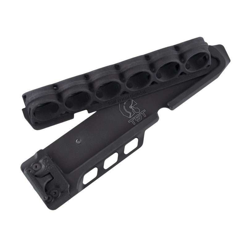Toni System - Side Saddle with Aluminum Base, 6-Round, 12 Gauge for Benelli M4