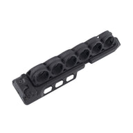 Toni System - Side Saddle with Aluminum Base, 6-Round, 12 Gauge for Benelli M4