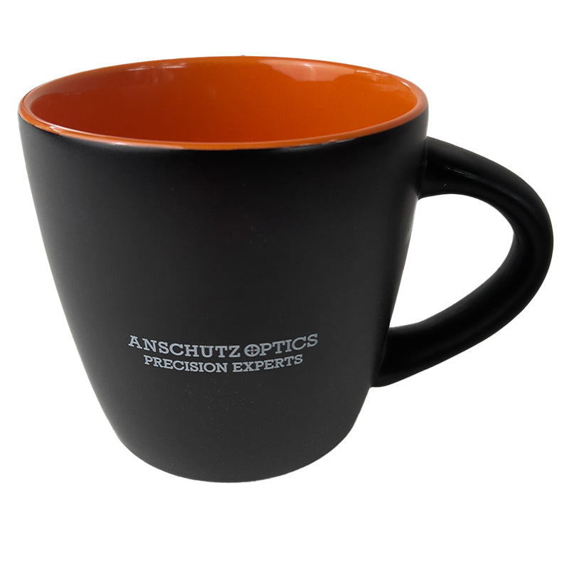 Mugg Anschützs Optics svart/orange