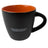 Mugg Anschützs Optics svart/orange