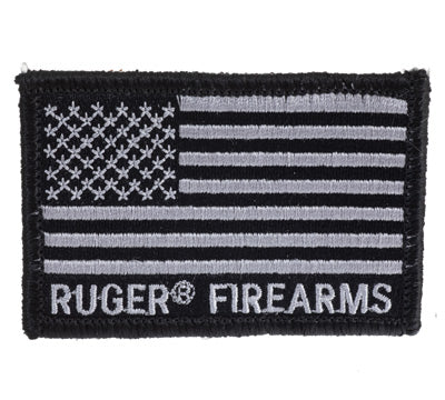 Ruger Flag Black & Gray Tactical Patch