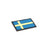 Eemann Tech - Swedish Flag PVC Patch 3x5cm with Hook and Loop Fastener