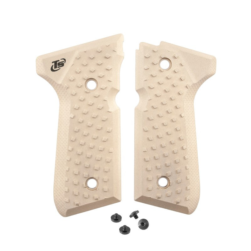 Toni System - Vibram Aluminum Grips for Beretta 92/96/98, Elite LTT and M9A1