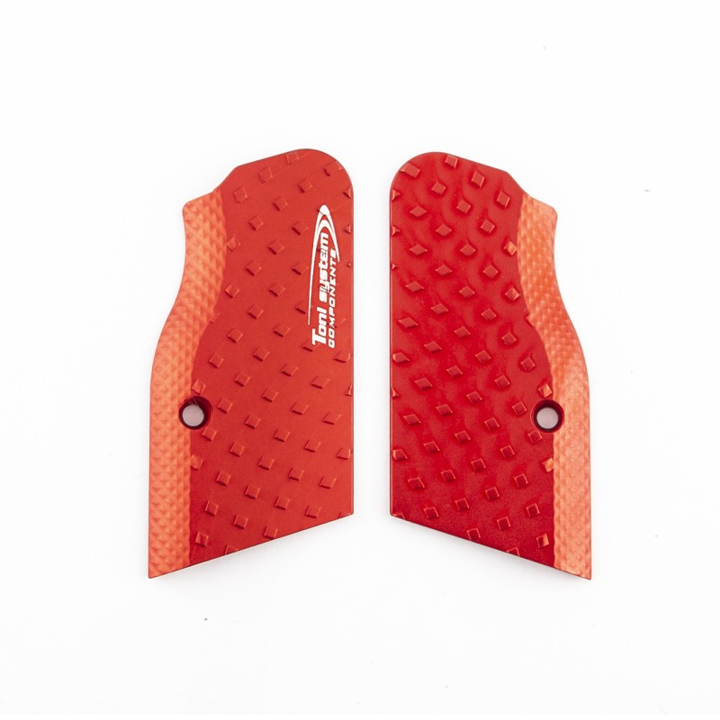Toni System - Vibram Ultra-Short Grips for Tanfoglio Domina and Limited Custom Unica, Small Frame