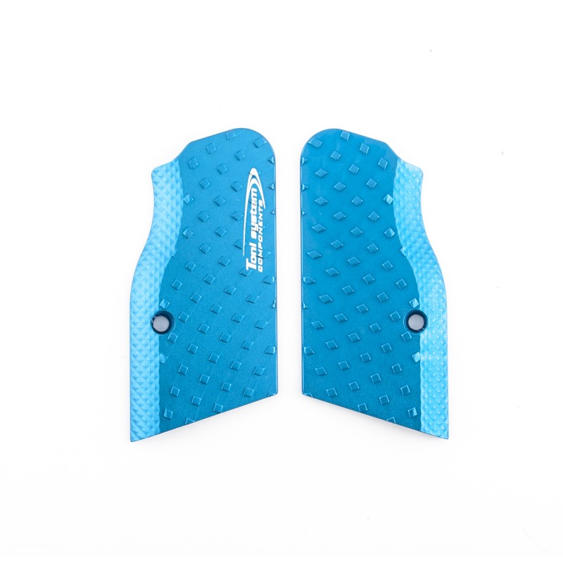 Toni System - Vibram Ultra-Short Grips for Tanfoglio Domina and Limited Custom Unica, Small Frame