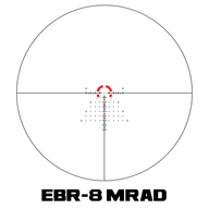 Vortex - Strike Eagle - 1-10x24 - FFP EBR-8 MRAD belyst