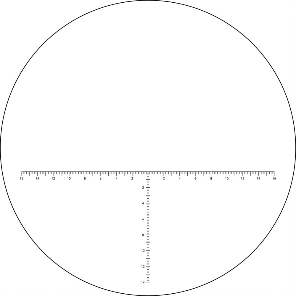 Vortex - Viper HD, Okular med streckplatta (MRAD) För 85 mm
