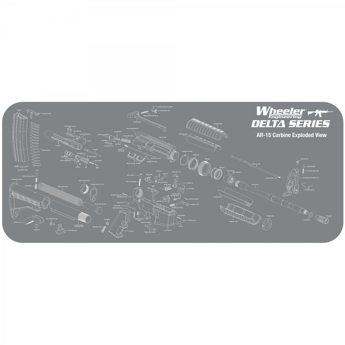 Wheeler - Delta Series - Vapenvårdsmatta AR-15