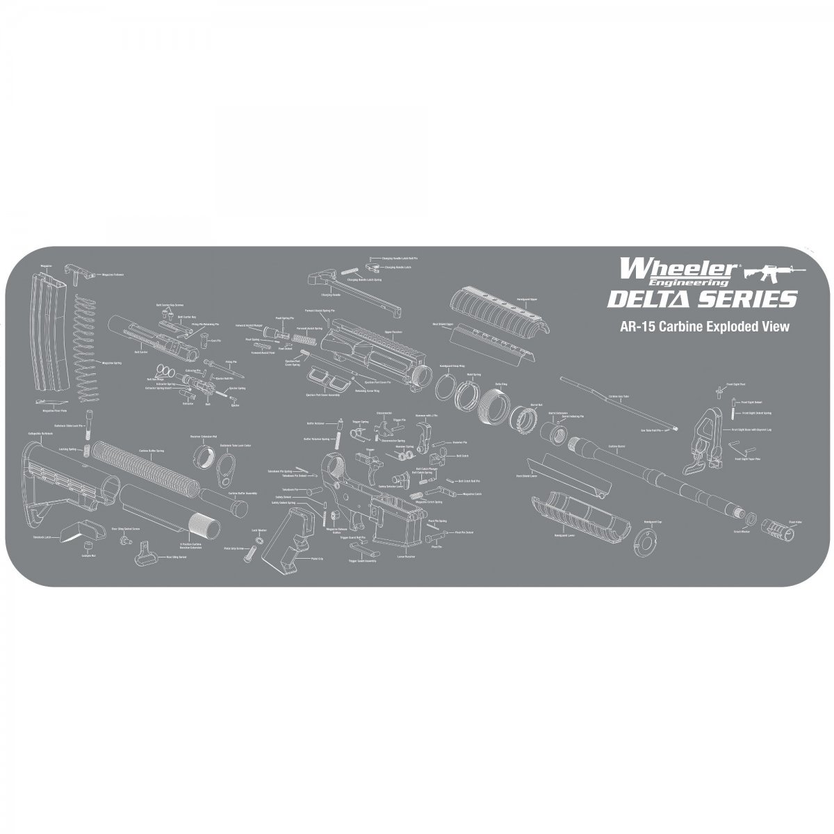 Wheeler - Delta Series - Vapenvårdsmatta AR-15